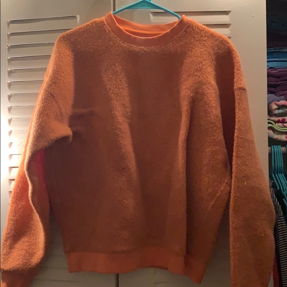 Outdoor Voices Wooly Fleece in papaya